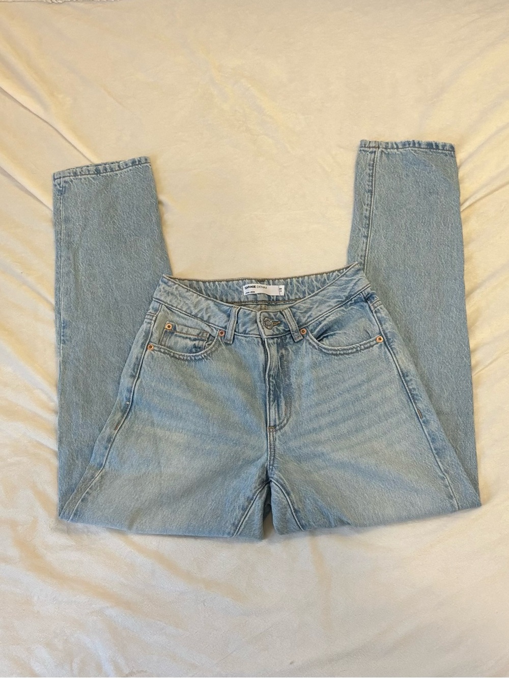 Garage Light Blue High-Rise Women's Jeans